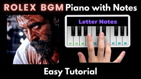 rolex pianoforte|Rolex BGM Easy Piano Tutorial with Notes for Beginners .